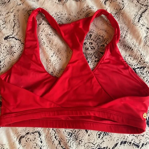 Spiritual Gangster Red Sport Bra - M - NWOT - Picture 2 of 4